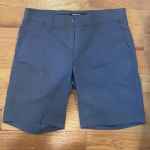 Nordstrom Men's Slim Fit Blue Tech-Smart Coolmax Shorts Size 31W